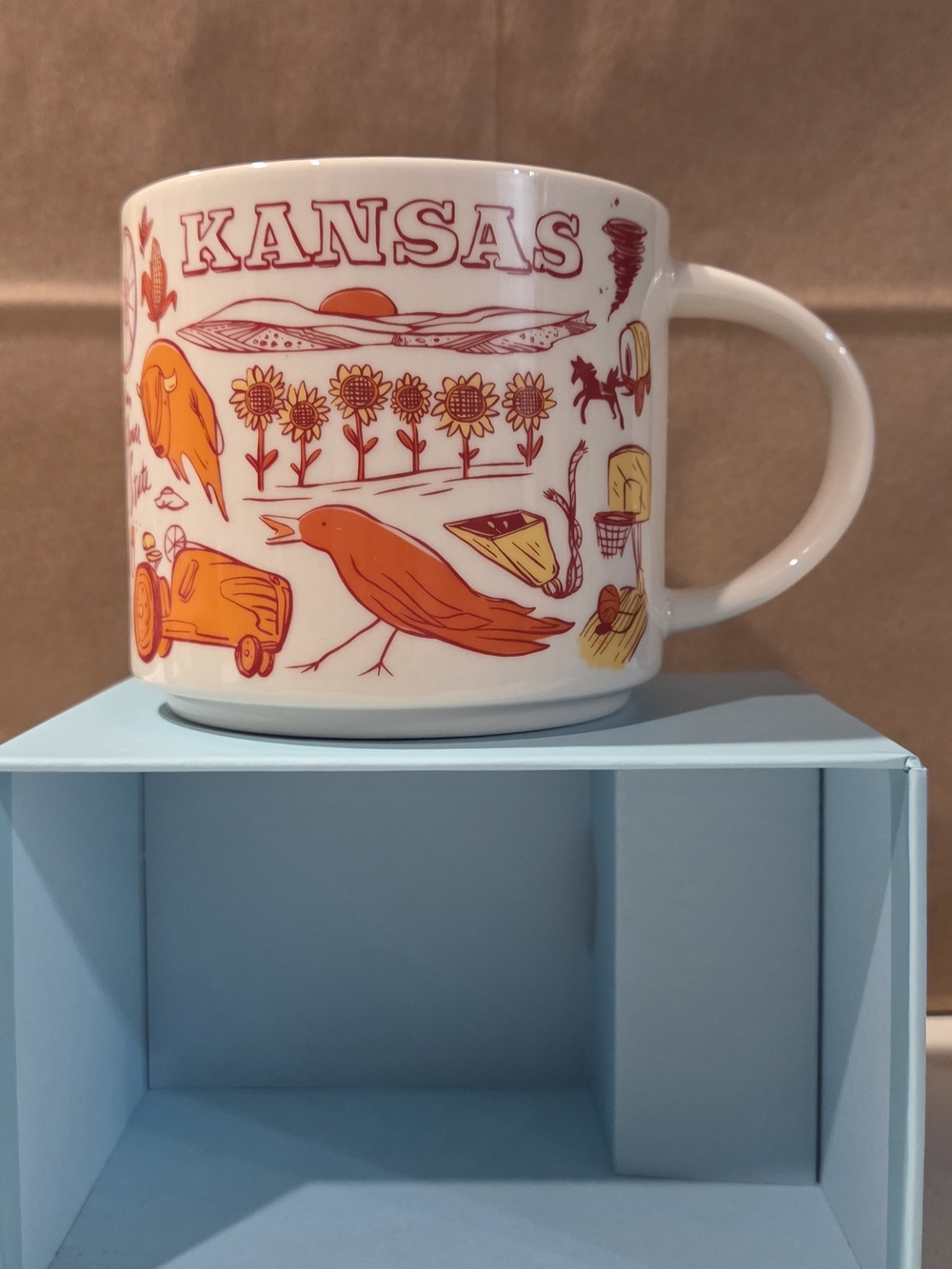Kansas Starbucks Been There Series Mug